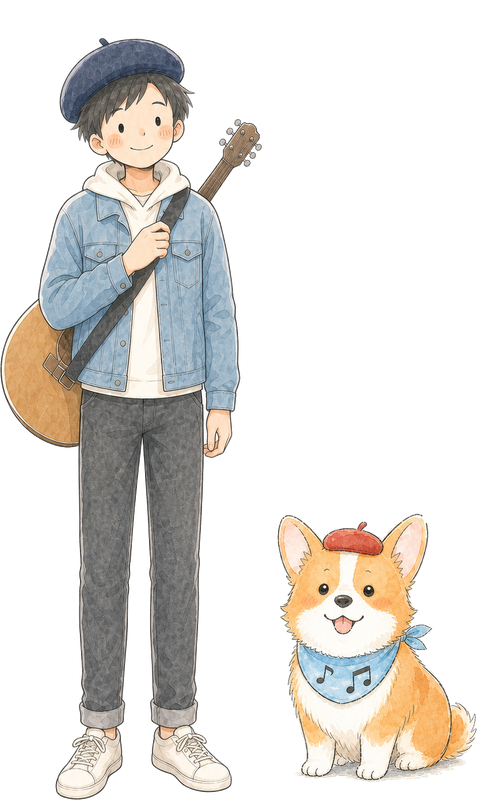 ゆげちゃんと旅ワンくん